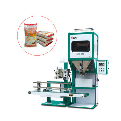 emballage de fèves de mung de machine à emballer des lentilles 25kg avec la couture