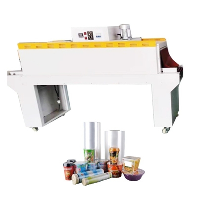 Semi-automatic Beverage L Type Sealing Cutting Packing Machine With Thermo Shrink Tunnel