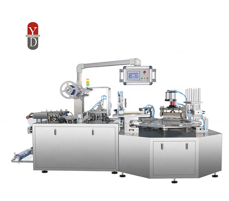 DPP-350B Full Automatic Daily Necessities Blister Paper Plastic Packing Machine For Stationery Toy Battery Razor Glue Lighter