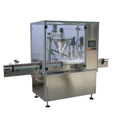 Food Powder Filling Machine Production Line, Spices Automatic Powder Packing/Bottle Filling Capping Machine